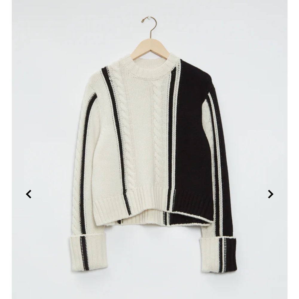 Loulou Studio Eike Cable Knit Wool Cashmere Sweater XS